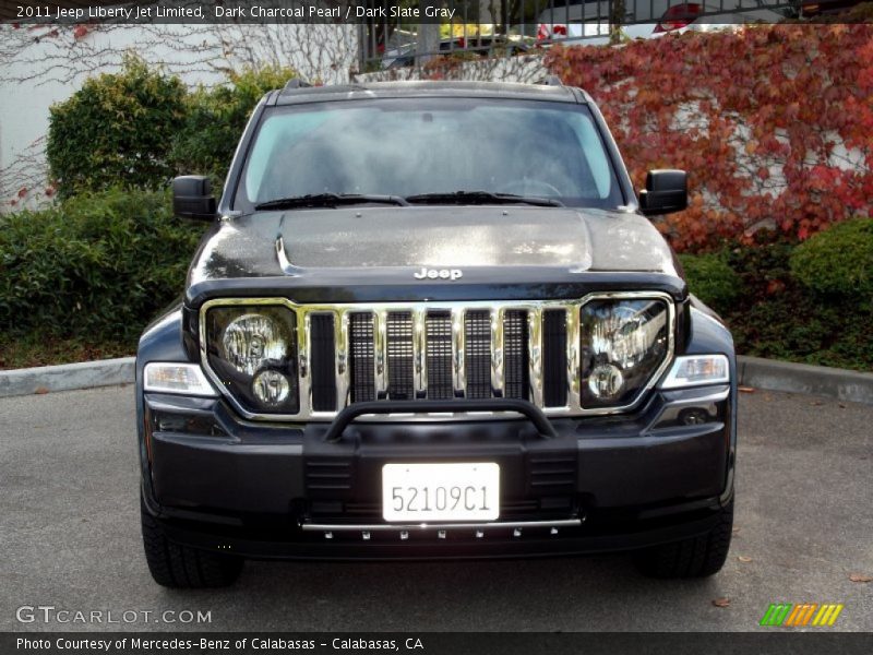 Dark Charcoal Pearl / Dark Slate Gray 2011 Jeep Liberty Jet Limited