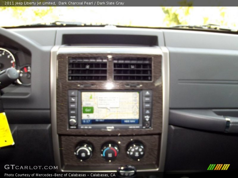 Dark Charcoal Pearl / Dark Slate Gray 2011 Jeep Liberty Jet Limited