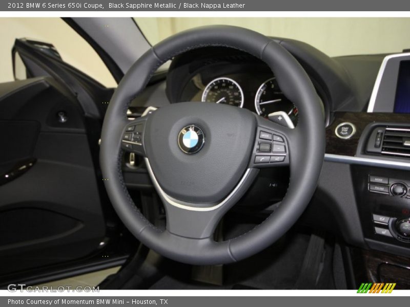  2012 6 Series 650i Coupe Steering Wheel
