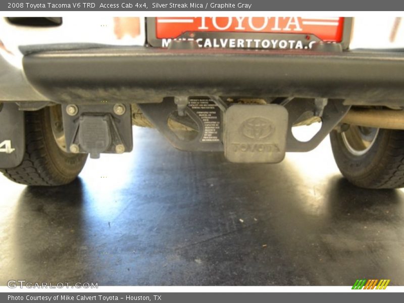 Silver Streak Mica / Graphite Gray 2008 Toyota Tacoma V6 TRD  Access Cab 4x4