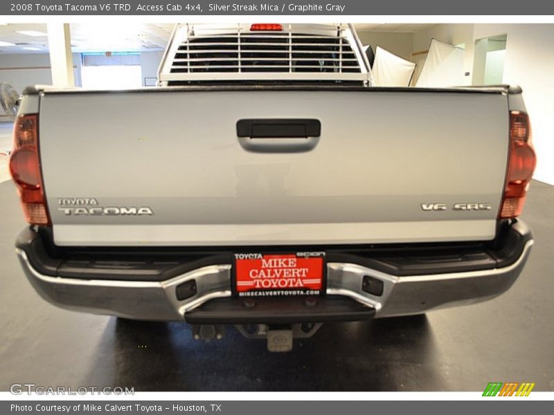 Silver Streak Mica / Graphite Gray 2008 Toyota Tacoma V6 TRD  Access Cab 4x4