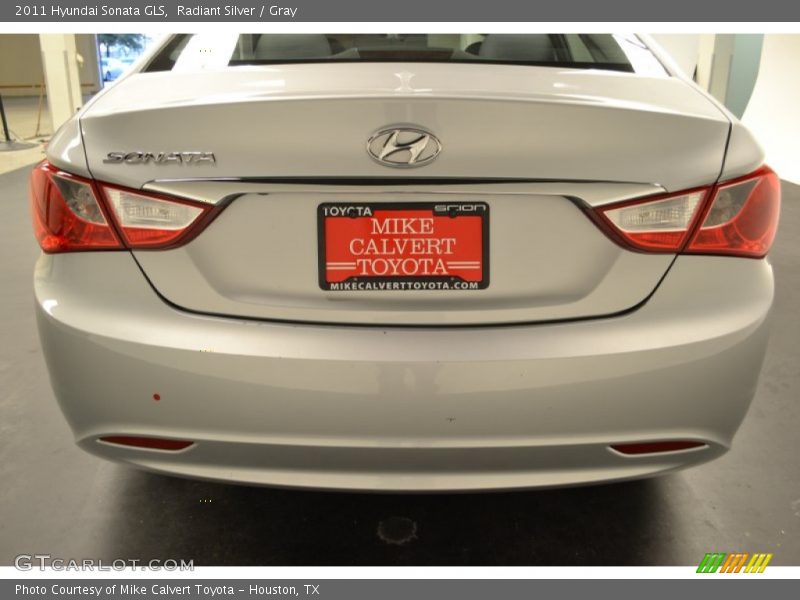 Radiant Silver / Gray 2011 Hyundai Sonata GLS