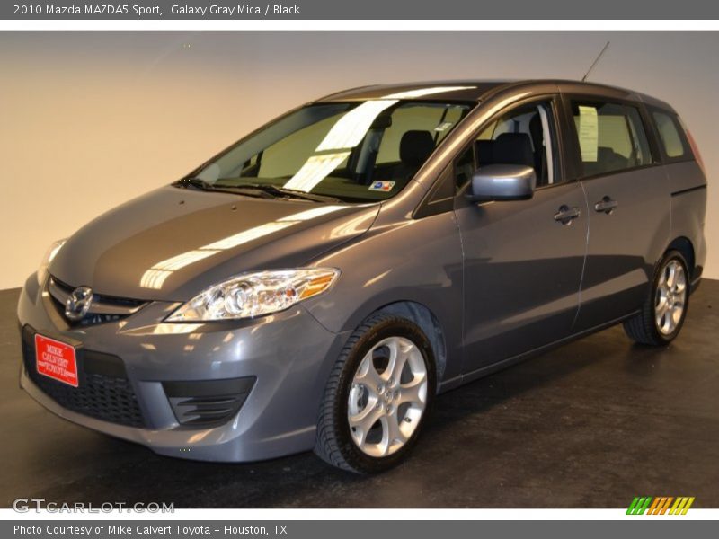 Galaxy Gray Mica / Black 2010 Mazda MAZDA5 Sport