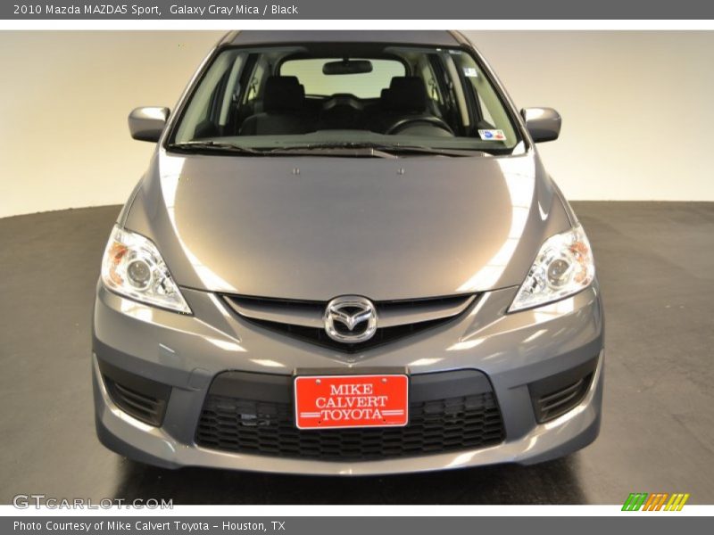 Galaxy Gray Mica / Black 2010 Mazda MAZDA5 Sport
