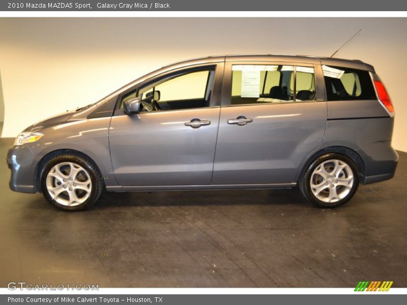 Galaxy Gray Mica / Black 2010 Mazda MAZDA5 Sport