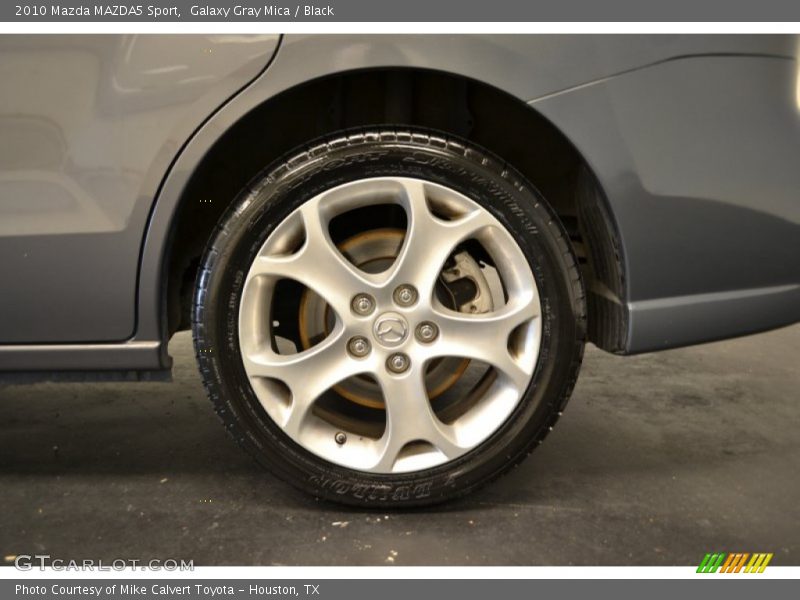 Galaxy Gray Mica / Black 2010 Mazda MAZDA5 Sport