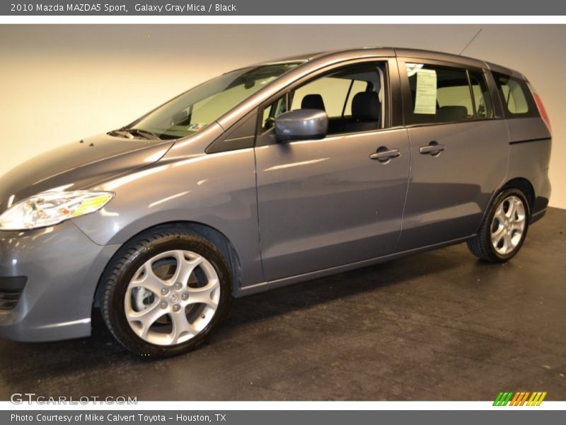 Galaxy Gray Mica / Black 2010 Mazda MAZDA5 Sport