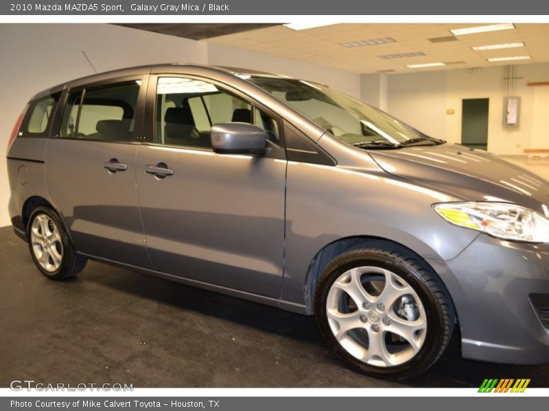 Galaxy Gray Mica / Black 2010 Mazda MAZDA5 Sport