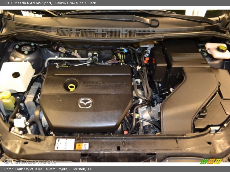 Galaxy Gray Mica / Black 2010 Mazda MAZDA5 Sport