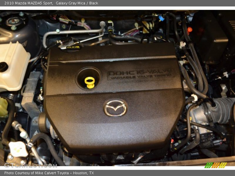 Galaxy Gray Mica / Black 2010 Mazda MAZDA5 Sport