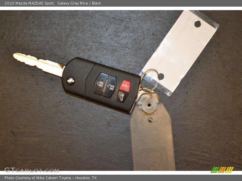 Galaxy Gray Mica / Black 2010 Mazda MAZDA5 Sport