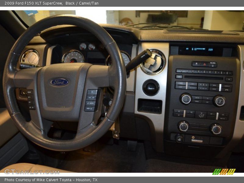 Black / Camel/Tan 2009 Ford F150 XLT SuperCrew