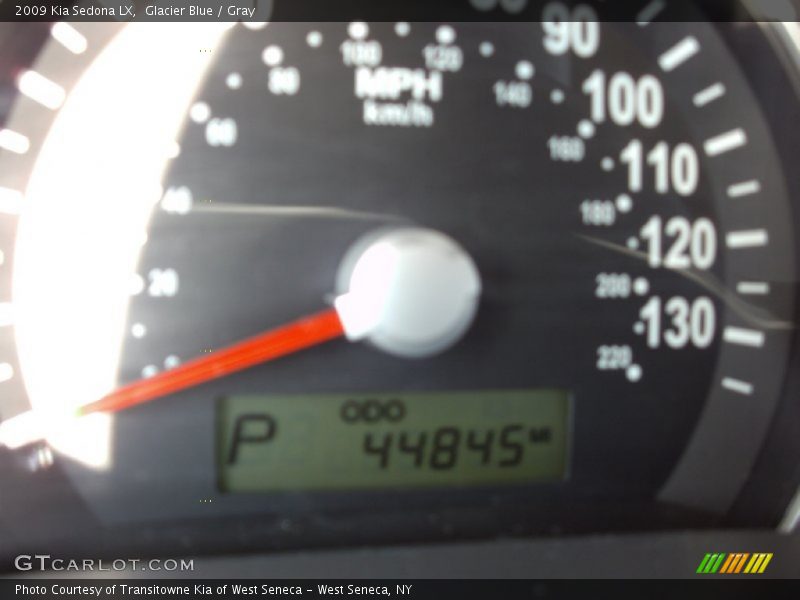 Glacier Blue / Gray 2009 Kia Sedona LX