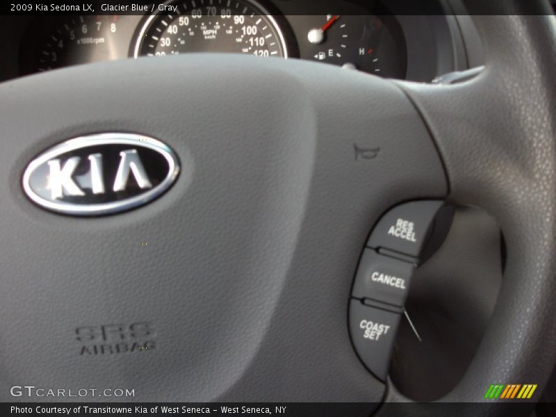 Glacier Blue / Gray 2009 Kia Sedona LX