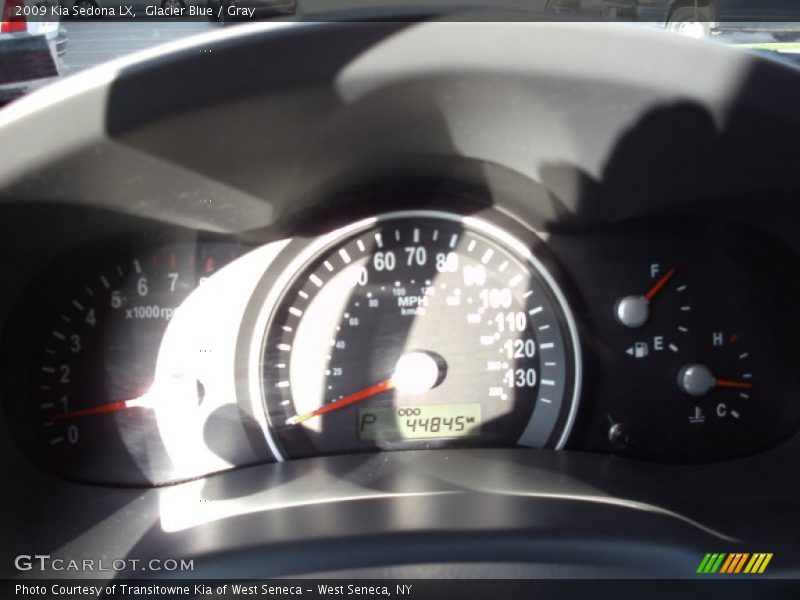 Glacier Blue / Gray 2009 Kia Sedona LX