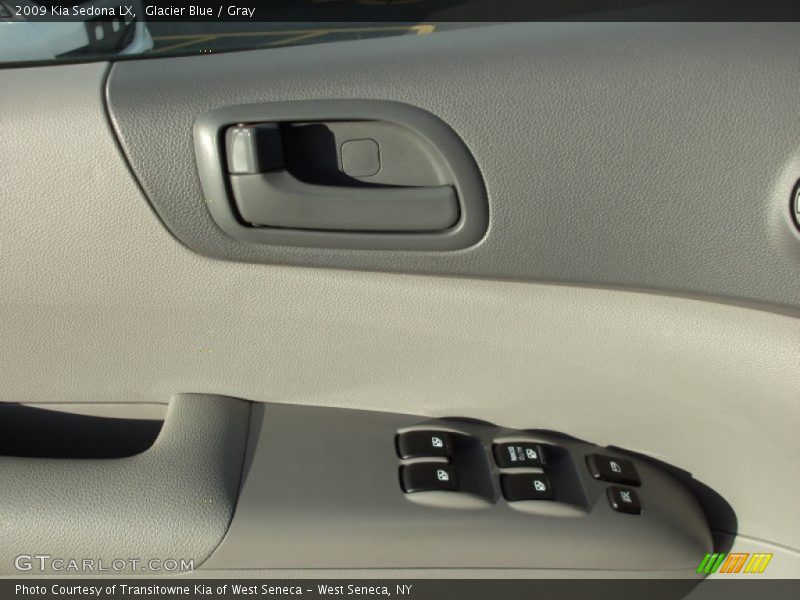 Glacier Blue / Gray 2009 Kia Sedona LX
