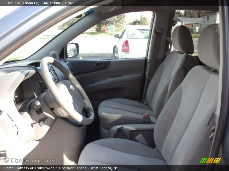 Glacier Blue / Gray 2009 Kia Sedona LX