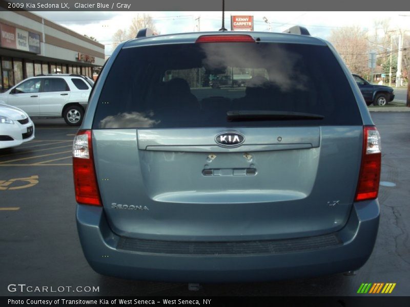 Glacier Blue / Gray 2009 Kia Sedona LX