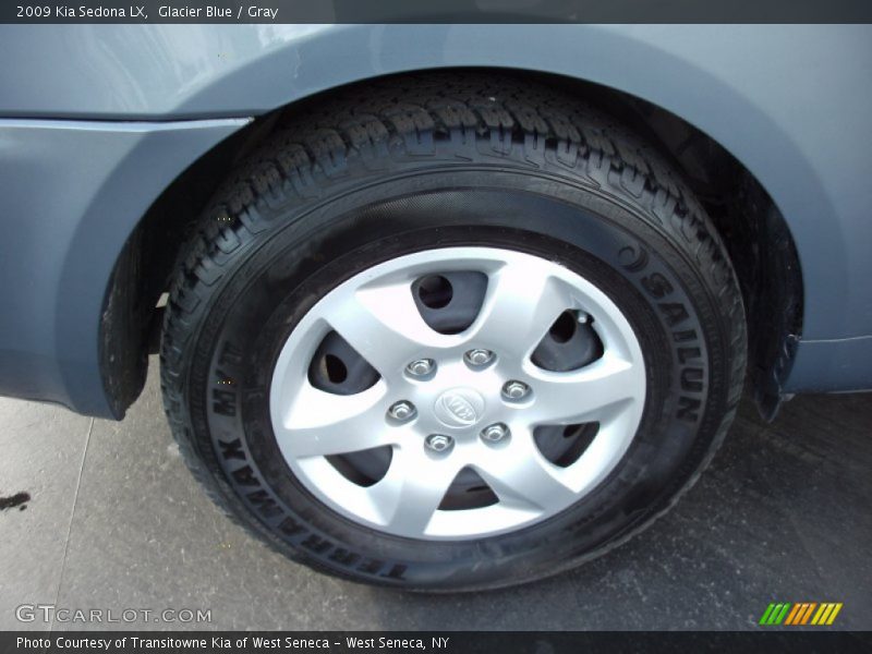 Glacier Blue / Gray 2009 Kia Sedona LX