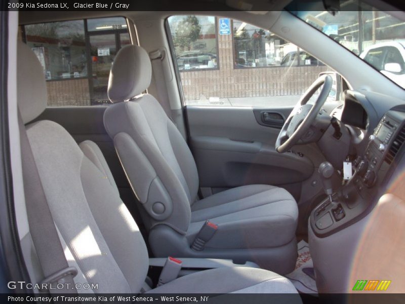 Glacier Blue / Gray 2009 Kia Sedona LX