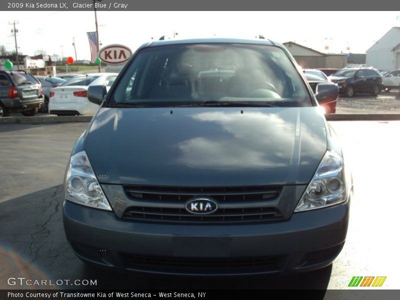 Glacier Blue / Gray 2009 Kia Sedona LX