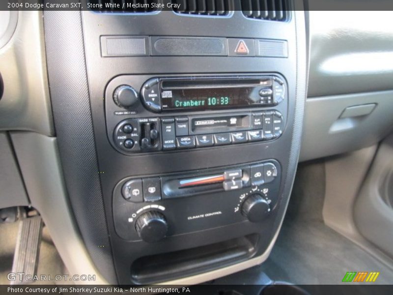 Stone White / Medium Slate Gray 2004 Dodge Caravan SXT