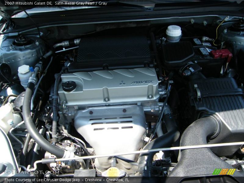 Satin Mesai Gray Pearl / Gray 2007 Mitsubishi Galant DE