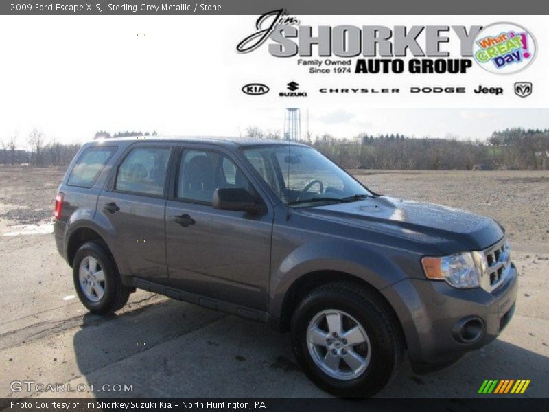 Sterling Grey Metallic / Stone 2009 Ford Escape XLS