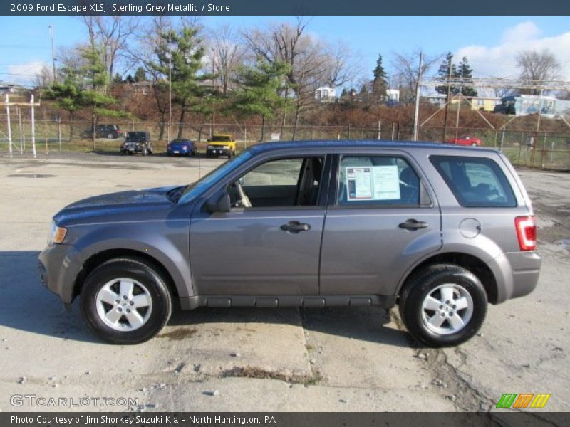 Sterling Grey Metallic / Stone 2009 Ford Escape XLS