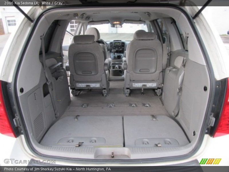 White / Gray 2006 Kia Sedona LX