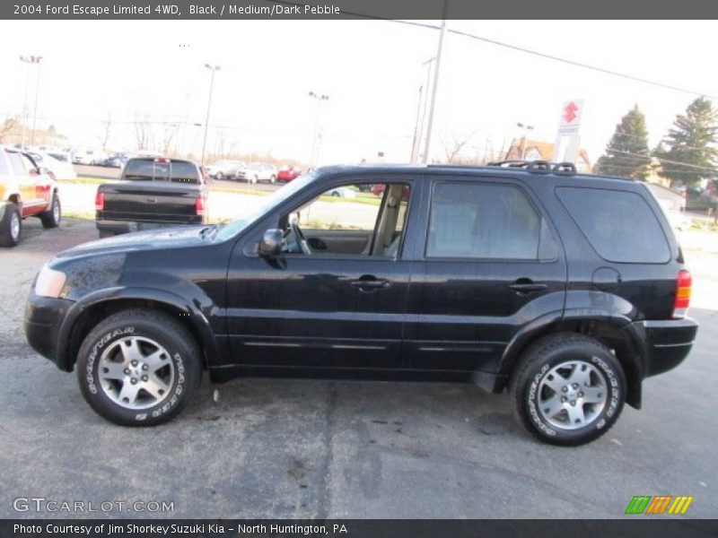 Black / Medium/Dark Pebble 2004 Ford Escape Limited 4WD