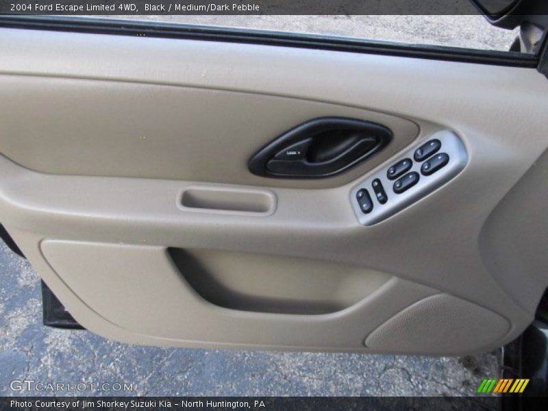 Black / Medium/Dark Pebble 2004 Ford Escape Limited 4WD