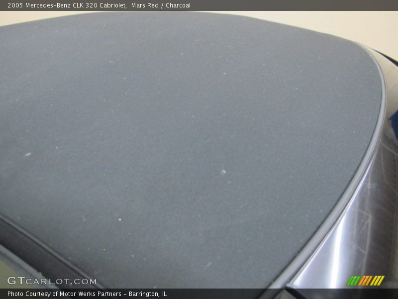 Mars Red / Charcoal 2005 Mercedes-Benz CLK 320 Cabriolet