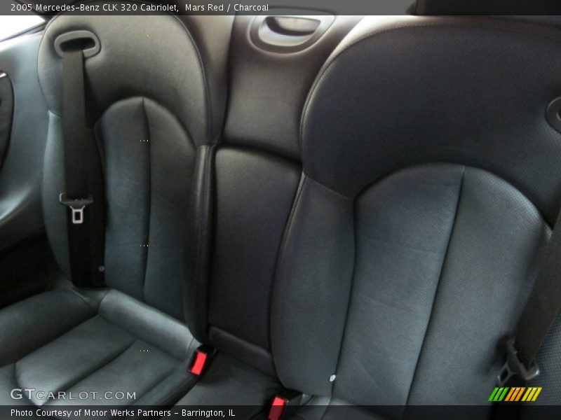 Mars Red / Charcoal 2005 Mercedes-Benz CLK 320 Cabriolet