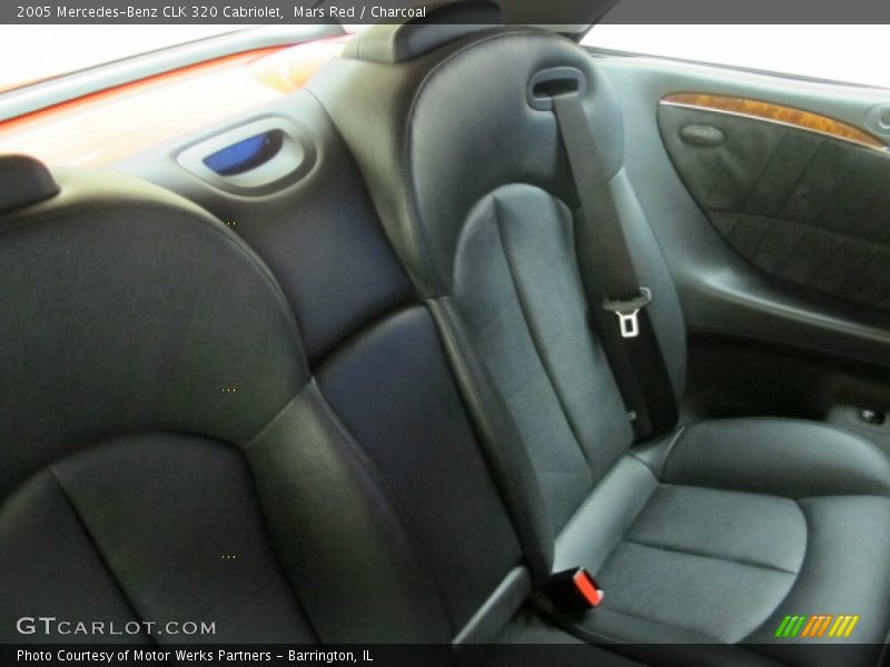 Mars Red / Charcoal 2005 Mercedes-Benz CLK 320 Cabriolet