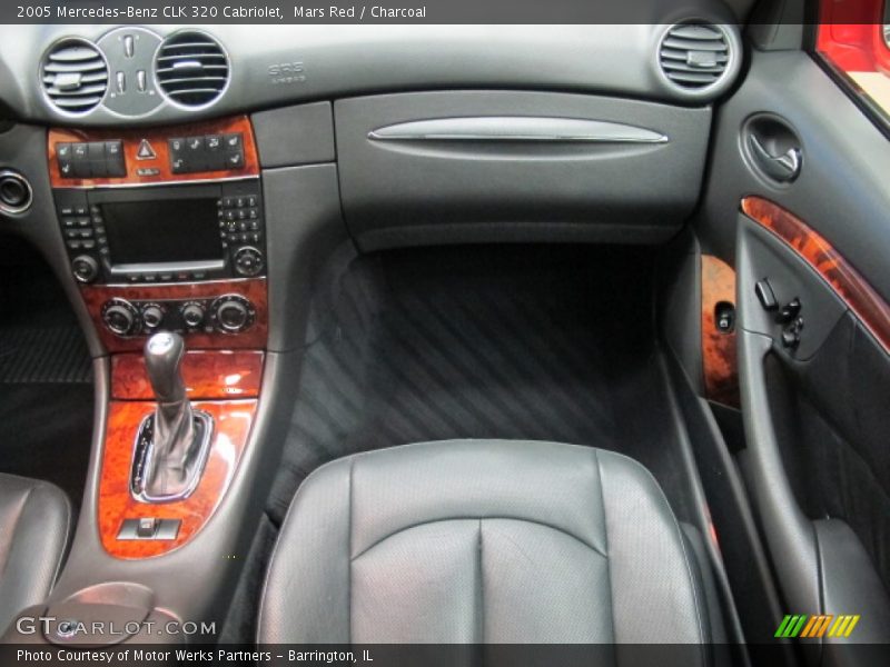 Mars Red / Charcoal 2005 Mercedes-Benz CLK 320 Cabriolet