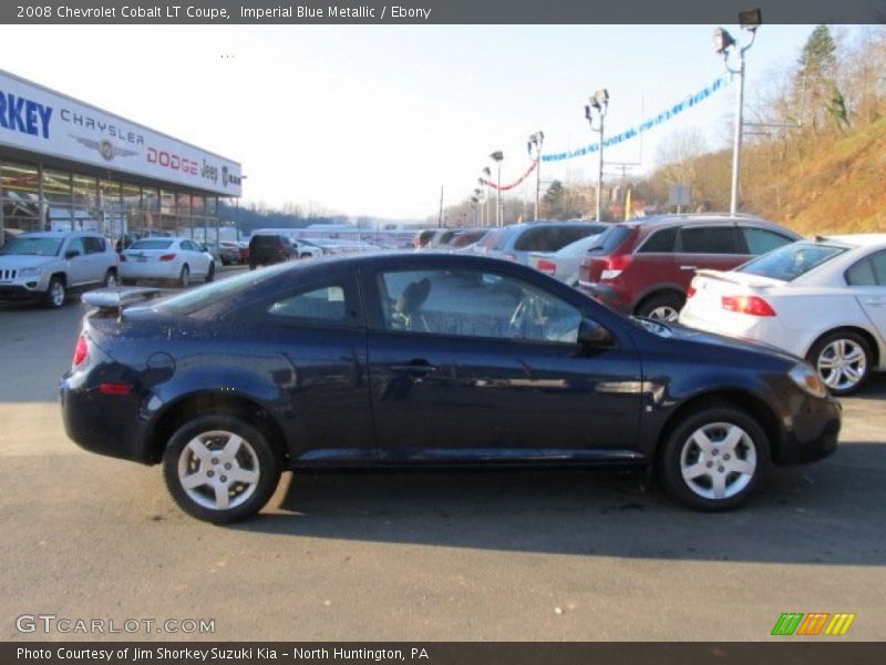 Imperial Blue Metallic / Ebony 2008 Chevrolet Cobalt LT Coupe