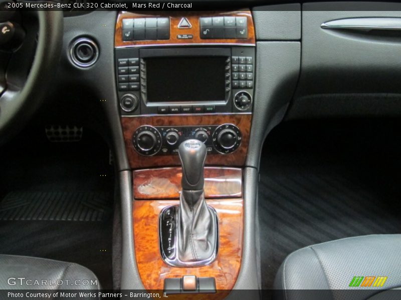 Mars Red / Charcoal 2005 Mercedes-Benz CLK 320 Cabriolet
