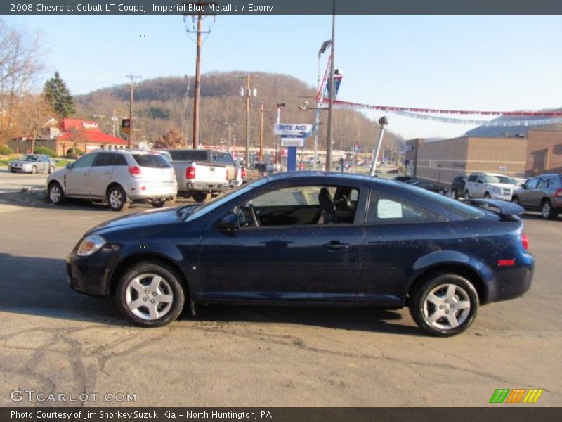 Imperial Blue Metallic / Ebony 2008 Chevrolet Cobalt LT Coupe