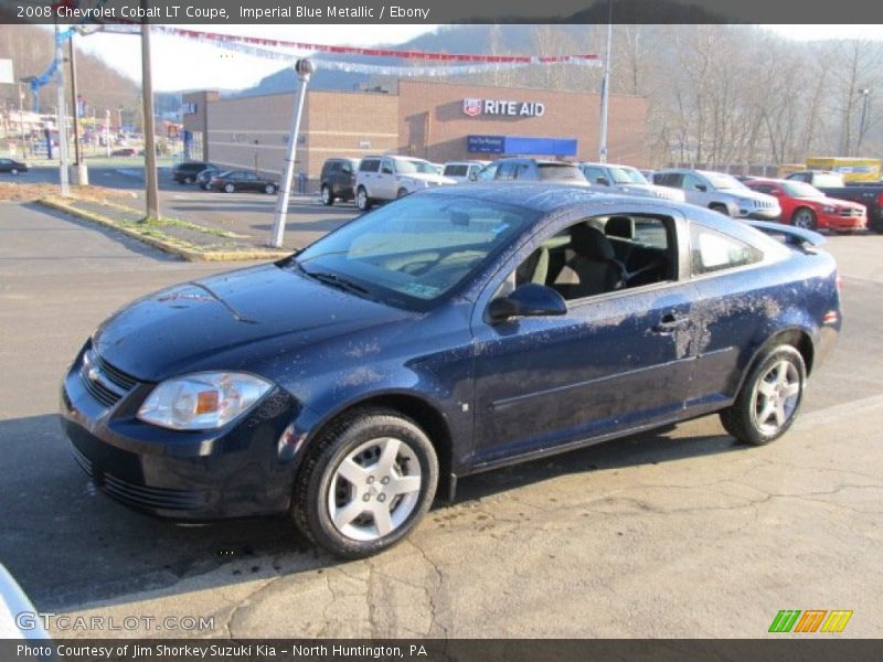 Imperial Blue Metallic / Ebony 2008 Chevrolet Cobalt LT Coupe