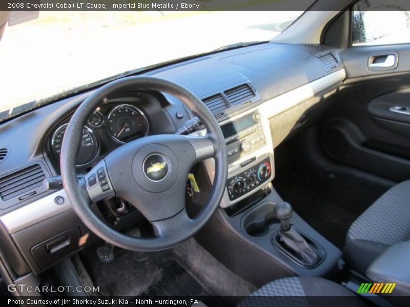 Imperial Blue Metallic / Ebony 2008 Chevrolet Cobalt LT Coupe