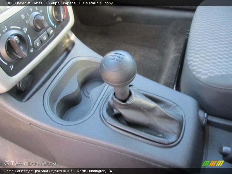 Imperial Blue Metallic / Ebony 2008 Chevrolet Cobalt LT Coupe