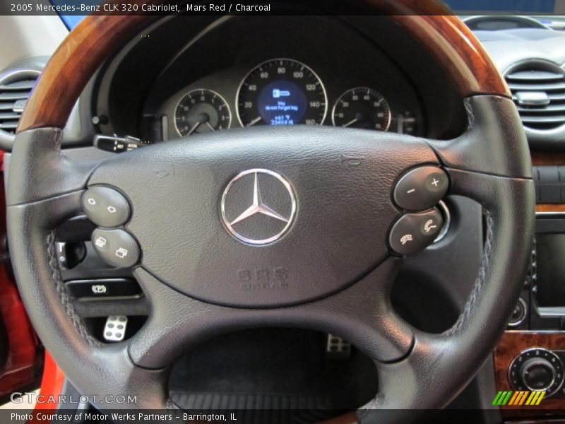  2005 CLK 320 Cabriolet Steering Wheel