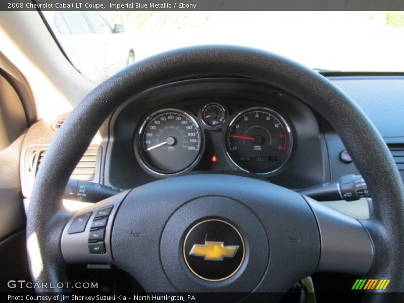 Imperial Blue Metallic / Ebony 2008 Chevrolet Cobalt LT Coupe