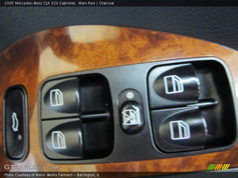 Mars Red / Charcoal 2005 Mercedes-Benz CLK 320 Cabriolet