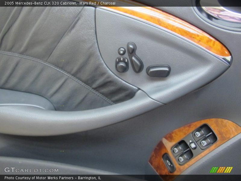 Controls of 2005 CLK 320 Cabriolet