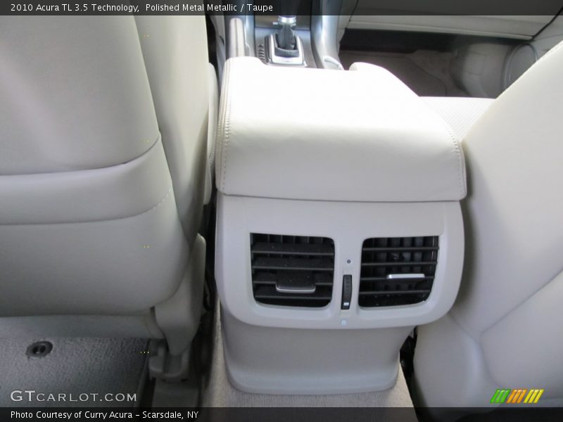 Polished Metal Metallic / Taupe 2010 Acura TL 3.5 Technology