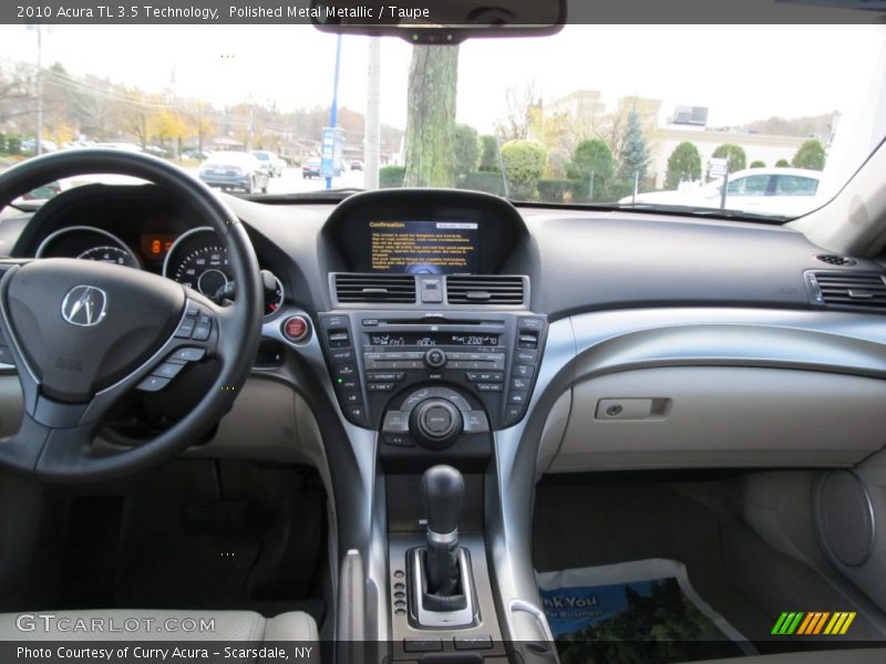 Polished Metal Metallic / Taupe 2010 Acura TL 3.5 Technology