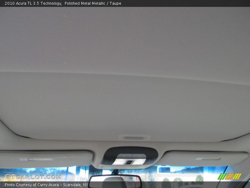 Polished Metal Metallic / Taupe 2010 Acura TL 3.5 Technology
