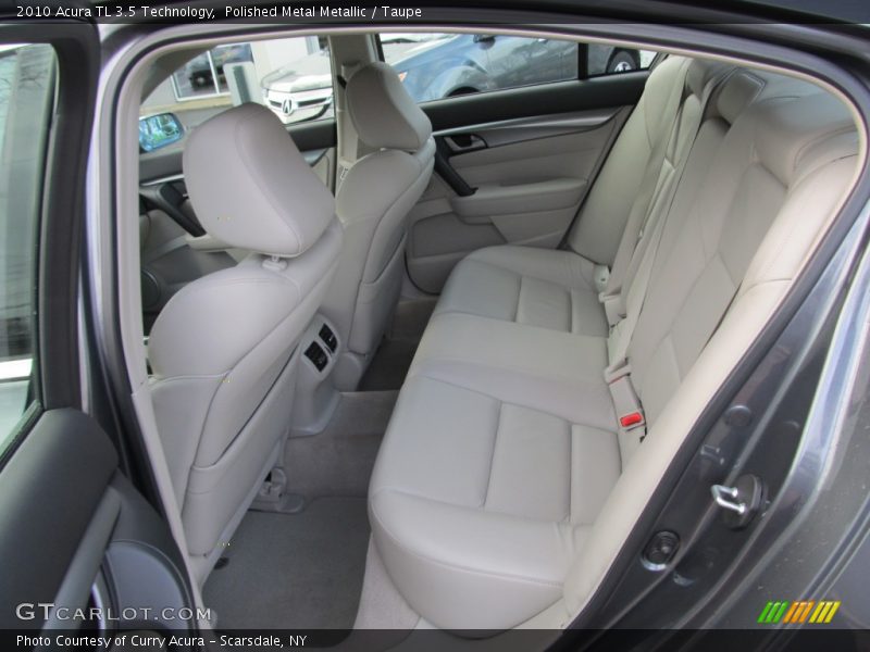 Polished Metal Metallic / Taupe 2010 Acura TL 3.5 Technology